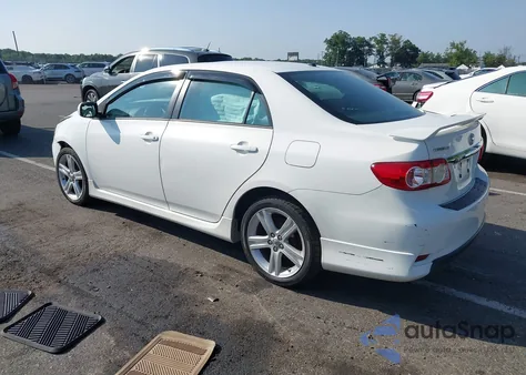 2013 Toyota Corolla S z USA, uszkodzony, nr VIN 2T1BU4EE2DC995448